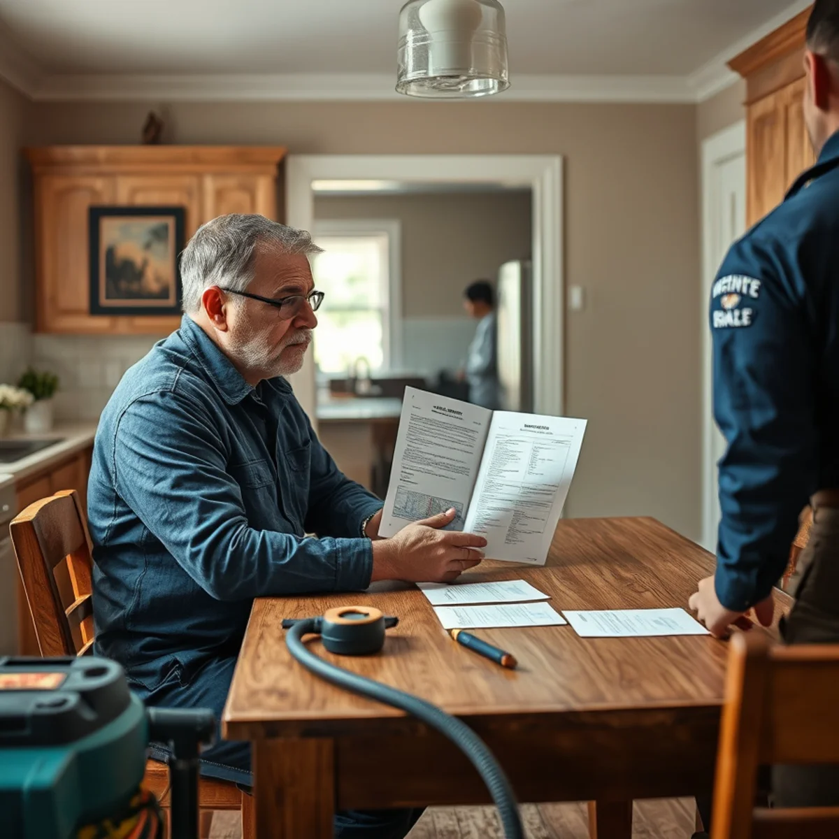 Miami property owner interviewing a certified water damage restoration project manager